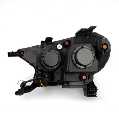 AlphaRex 19-23 Ford Ranger LUXX-Series LED Projector Headlights Black