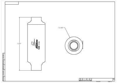 Aeromotive Pro-Series 100 Micron, ORB-12 Fuel Filter