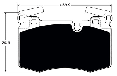 Porterfield Brake Pads for 2010 MINI Cooper w/JCW 316mm FD