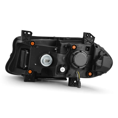 AlphaRex 15-23 Dodge Charger LUXX LED Proj Headlights Alpha-Black w/Actv Light & Seq.Sig / SB DRL 880579 *Discontinued