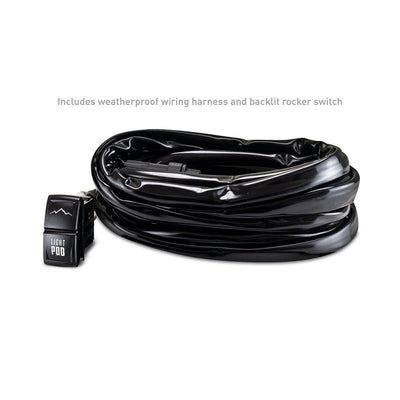 Borne Off-Road Light Pods (Kit of 2) 3x3 Flood BNLT-LP33-2F