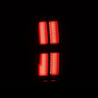 AlphaRex 05-15 Toyota Tacoma NOVA-Series Prismatic LED Tail Lights Black