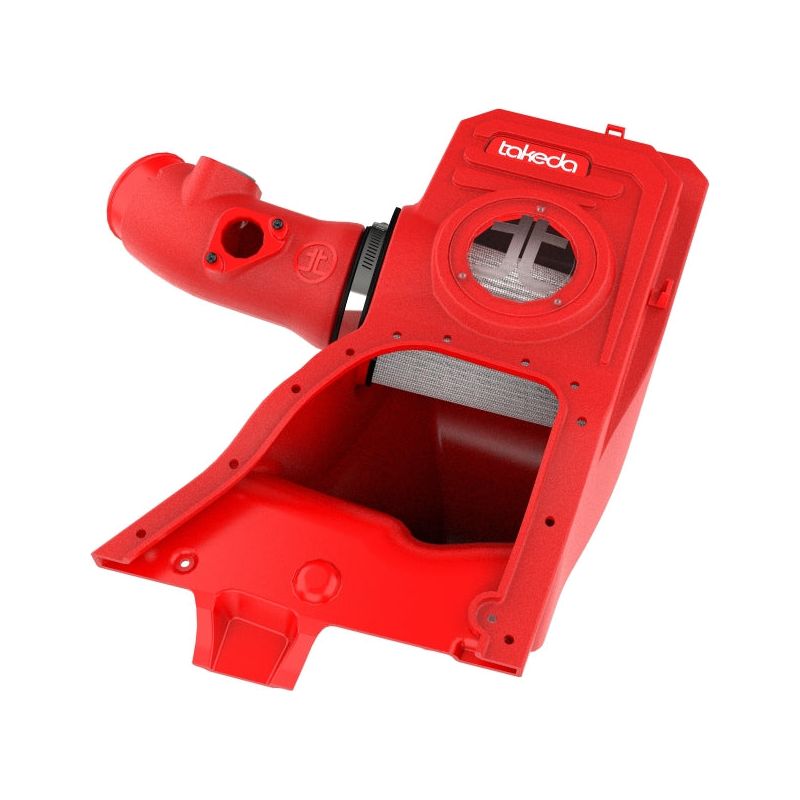 aFe 23-24 Honda Civic Type R Takeda Momentum Red Edition Cold Air Intake System w/ Pro DRY S Filter