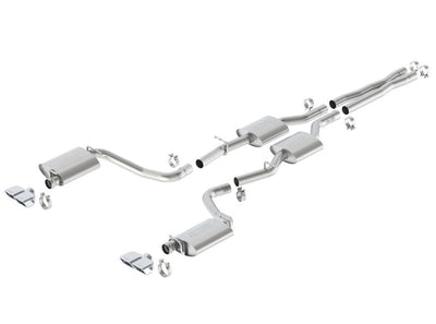 Borla 15-16 Dodge Challenger R/T 5.7L Dual Rectangle Angle Cut Dual Split Rear Exit S-Type Exhaust 140627
