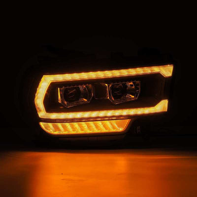AlphaRex 19-21 Ram 2500 PRO-Series Projector Headlights Plank Style Black w/Activation Light 880547 *Discontinued
