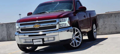 AlphaRex 07-13 Chevrolet Silverado NOVA-Series LED Projector Headlights Black