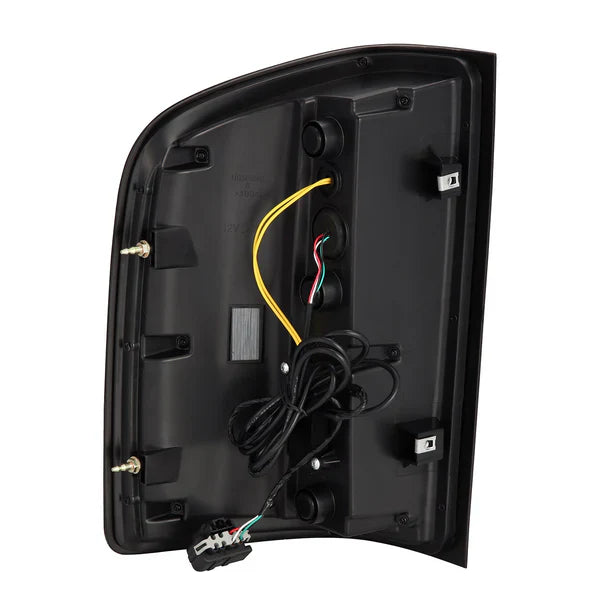 AlphaRex 07-13 Chevy Silverado LUXX-Series LED Tail Lights Alpha-Black