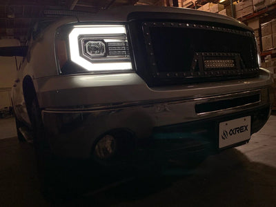 AlphaRex 07-13 GMC Sierra PRO-Series Halogen Projector Headlights Chrome