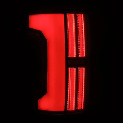 AlphaRex 07-13 Toyota Tundra NOVA-Series Prismatic LED Tail Lights Alpha-Black