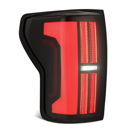 AlphaRex 07-13 Toyota Tundra NOVA-Series Prismatic LED Tail Lights Alpha-Black
