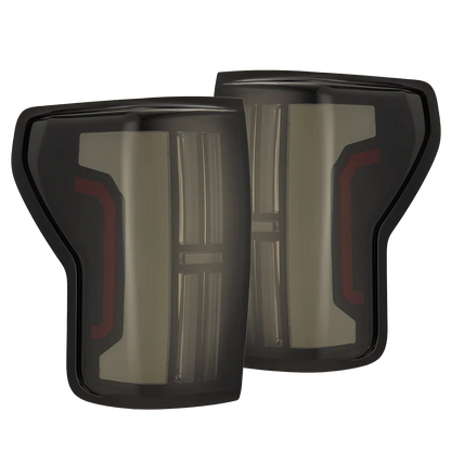 AlphaRex 07-13 Toyota Tundra NOVA-Series Prismatic LED Tail Lights Alpha-Black