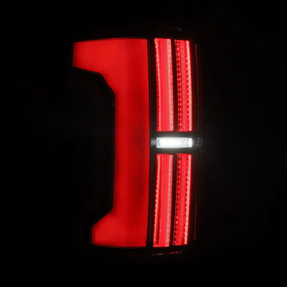 AlphaRex 07-13 Toyota Tundra NOVA-Series Prismatic LED Tail Lights Black