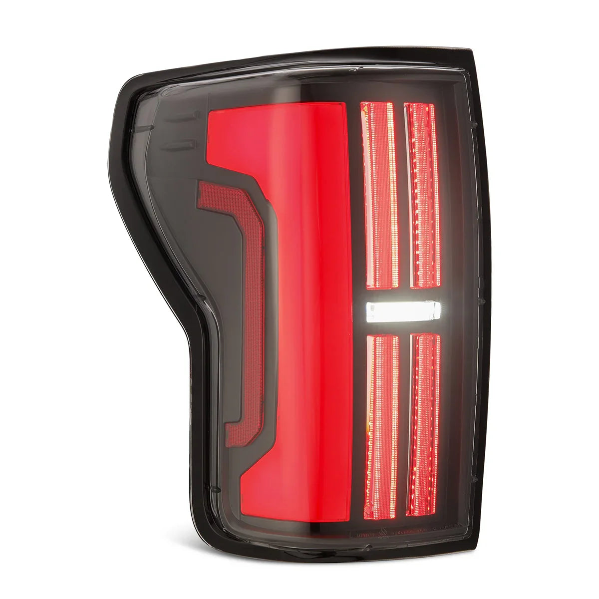 AlphaRex 07-13 Toyota Tundra NOVA-Series Prismatic LED Tail Lights Black-Red