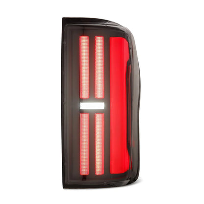 AlphaRex 07-13 Toyota Tundra NOVA-Series Prismatic LED Tail Lights Black-Red