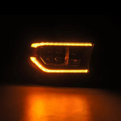 AlphaRex 07-13 Toyota Tundra/08-17 Toyota Sequoia MK II NOVA-Series LED Projector Headlights Black (With Level Adjuster)