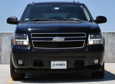 AlphaRex 07-14 Chevrolet Tahoe/Suburban/07-13 Avalanche LUXX-Series LED Projector Headlights Black