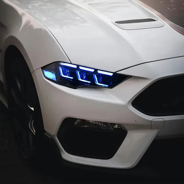 NTXGlow RGB Headlights S650 Style (2018-2023 Ford Mustang)
