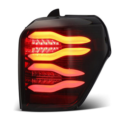 AlphaRex 10-24 Toyota 4Runner PRO-Series LED Tail Lights Jet Black
