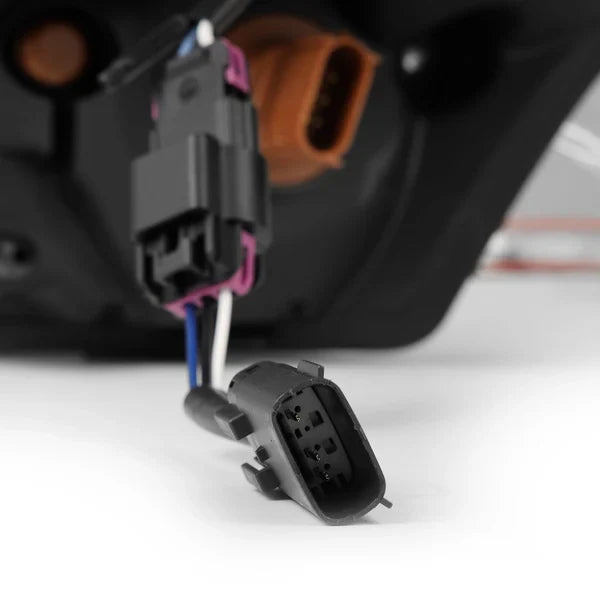 AlphaRex 09-14 Ford F150 MKII LUXX-Series LED Projector Headlights Black