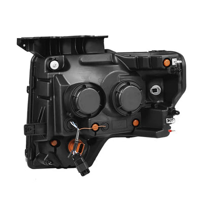 AlphaRex 09-14 Ford F150 MKII NOVA-Series LED Projector Headlights Black