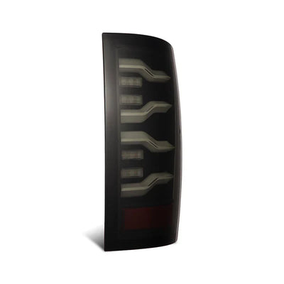 AlphaRex 09-18 Ram Truck LUXX-Series LED Tail Lights Alpha-Black