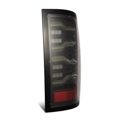 AlphaRex 09-18 Ram Truck LUXX-Series LED Tail Lights Alpha-Black