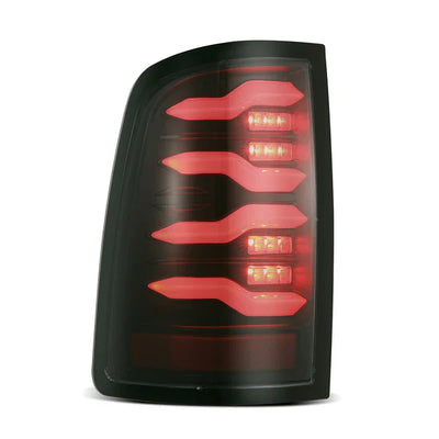 AlphaRex 09-18 Ram Truck LUXX-Series LED Tail Lights Alpha-Black