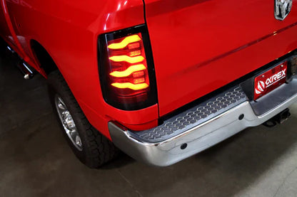 AlphaRex 09-18 Ram Truck LUXX-Series LED Tail Lights Black