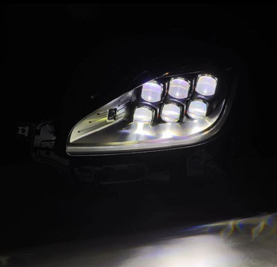 AlphaRex 21-23 Toyota GR86 / Subaru BRZ NOVA Series LED Projector Headlights - Black 880876 *Discontinued
