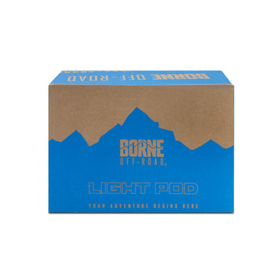 Borne Off-Road Light Pods (Kit of 2) 3x3 Spot BNLT-LP33-2S