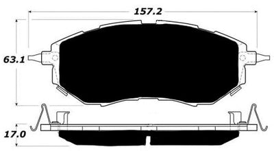 Porterfield Brake Pads for 2018 SUBARU WRX