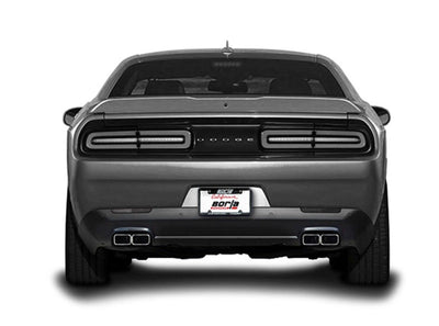 Borla 15-16 Dodge Challenger R/T 5.7L Dual Rectangle Angle Cut Dual Split Rear Exit ATAK Exhaust 140628
