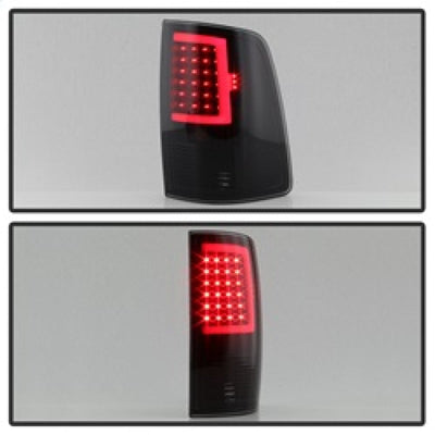 SPYDER xTune 13-18 Dodge Ram 1500 (LED Model Only) LED Tail Lights - Blk Smk (ALT-ON-DRAM13V2-LBLED-BSM) 9041020