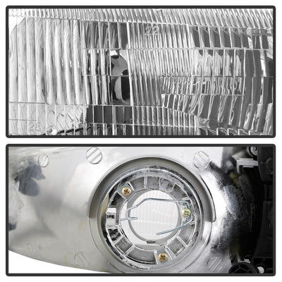 SPYDER xTune 97-99 Toyota Camry 4pc OEM Style Headlights w/Corner Lights - Chrome (HD-JH-TCAM97-SET-C) 9042843