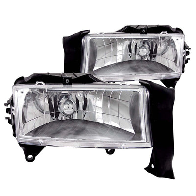 Anzo 1997-2004 Dodge Dakota Crystal Headlights Chrome