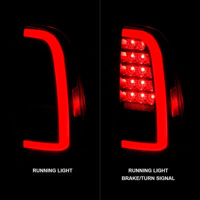 ANZO 00-06 Toyota Tundra LED Taillights w/ Light Bar Black Housing Smoke Lens 311412