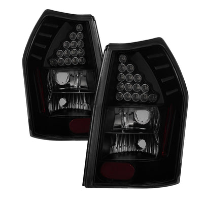 SPYDER xTune Dodge Magnum 05-08 LED Tail Lights - Black Smoked ALT-JH-DMAG05-LED-BSM 9036576
