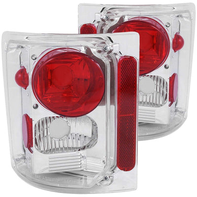 Anzo 1973-1987 Chevrolet C 10 Taillights Chrome