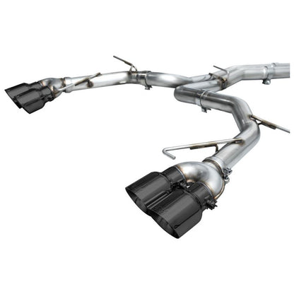 AWE Tuning 19-23 Audi C8 S6/S7 2.9T V6 AWD Track Edition Exhaust - Diamond Black Tips
