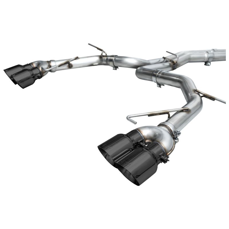 AWE Tuning 19-23 Audi C8 S6/S7 2.9T V6 AWD Track Edition Exhaust - Diamond Black Tips