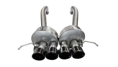 Corsa 2014-2019 Chevrolet Corvette C7 Z06 6.2L 2.75in Xtreme Axle-Back w/ Dual NPP & Quad Black Tips 14777BLK