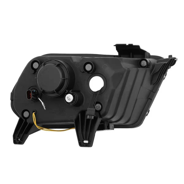 AlphaRex 10-12 Ford Mustang LUXX-Series LED Projector Headlights Alpha-Black