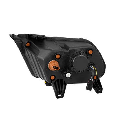 AlphaRex 10-12 Ford Mustang MK II NOVA-Series LED Projector Headlights Black