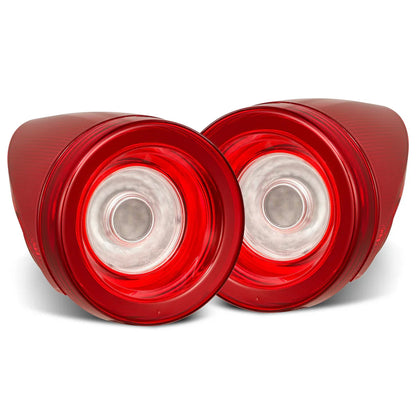 AlphaRex 10-15 Ferrari 458 NOVA-Series Prismatic LED Tail Lights - Red Clear