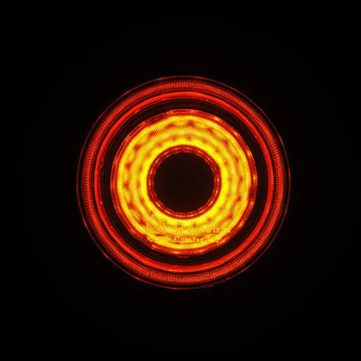 AlphaRex 10-15 Ferrari 458 NOVA-Series Prismatic LED Tail Lights - Red Clear