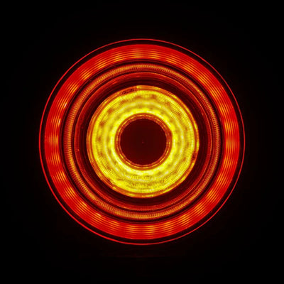 AlphaRex 10-15 Ferrari 458 NOVA-Series Prismatic LED Tail Lights - Red Clear