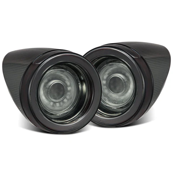 AlphaRex 10-15 Ferrari 458 NOVA-Series Prismatic LED Tail Lights - Smoke