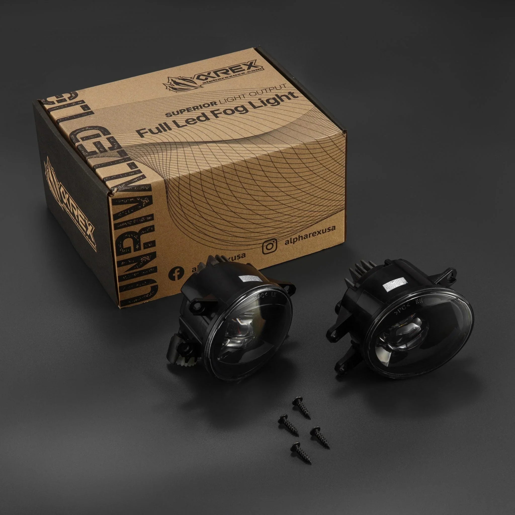 AlphaRex 10-24 Toyota 4Runner DoubleTap Dual Color LED Projector Fog Lights