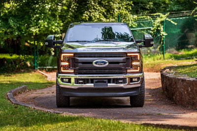 Morimoto Ford Super Duty (17-19) XB LED Headlights - Amber DRL