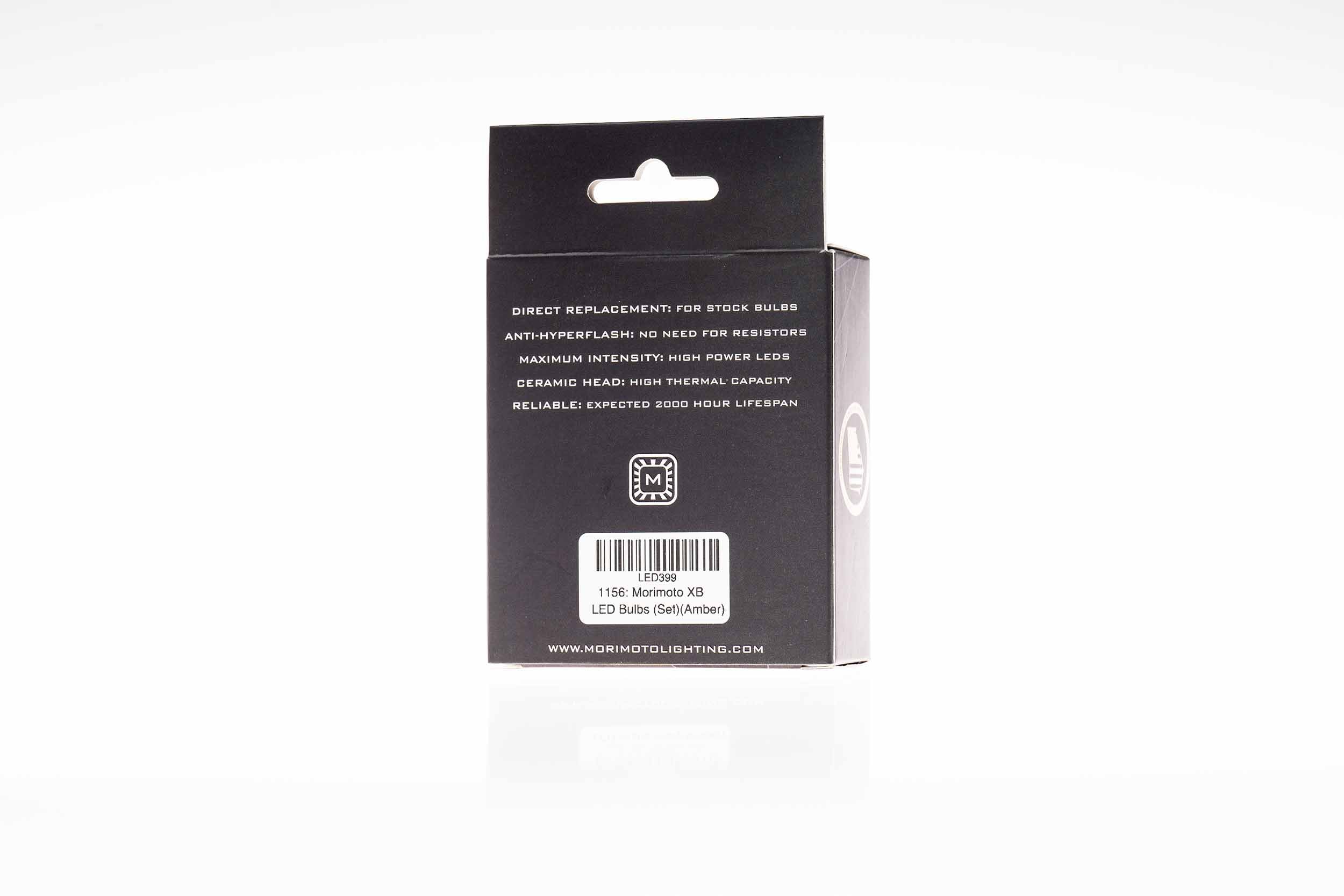 Morimoto XB LED Turn Signal Bulbs (Resistor-Free): 1157